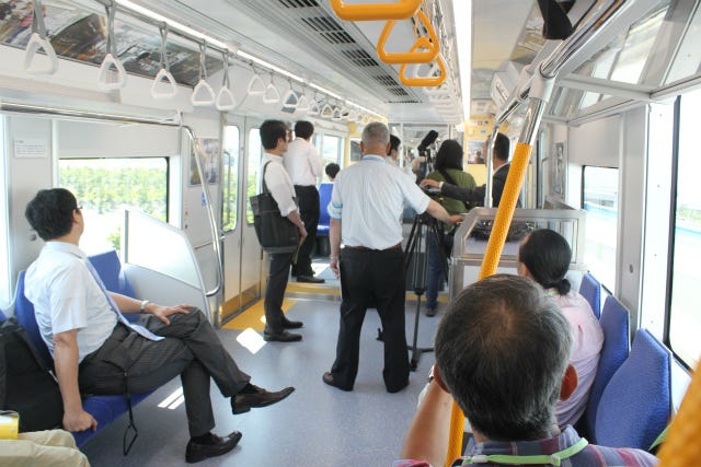 image:東京都走る東京モノレール新型車両10000形に試乗! 7/18デビュー、写真71枚