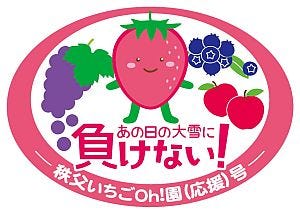 西武鉄道「秩父いちごOh!園(応援)号」1/16から運転開始、観光農業復興をPR