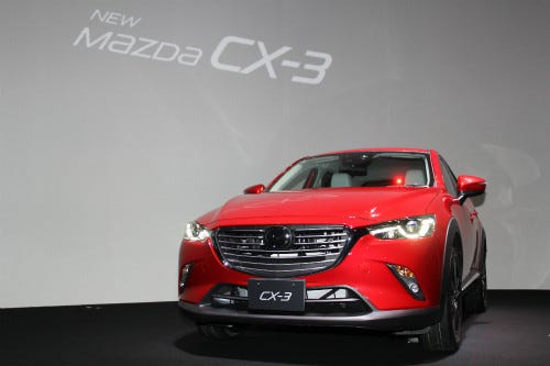 マツダCX-3発売! 強気な価格設定の理由は? ディーゼル車のみ設定、写真68枚