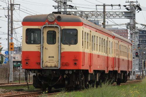 水島臨海鉄道キハ20形205号、4月から臨時運転を開始 