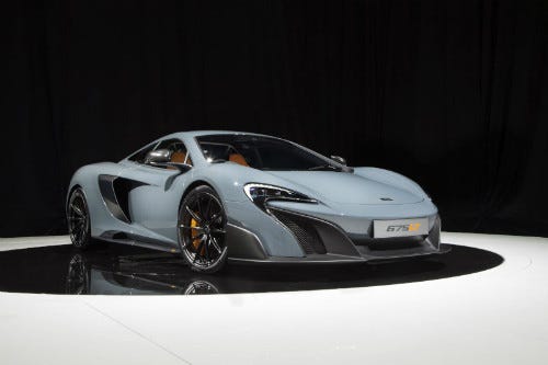 マクラーレン「675LT」ジュネーブモーターショーに限定モデル、新機軸採用