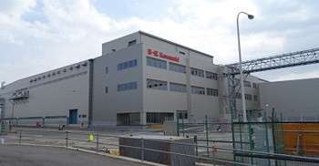 川崎重工、ボーイング787の増産に向け新工場が完成