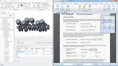 PTC Creo 3.0との拡張連携機能を追加したPTC Mathcad Prime 3.1