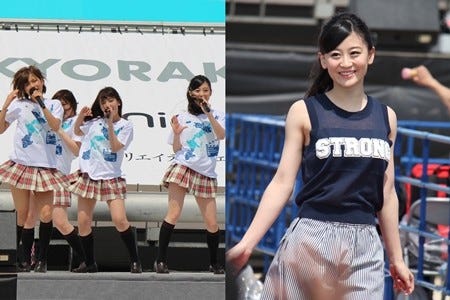 NMB48、南国ビーチでライブ披露! 山田菜々･上西恵らランウェイにも挑戦