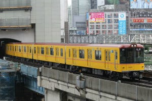 東京メトロ銀座線1000系導入進む、方南町駅ホーム延伸 