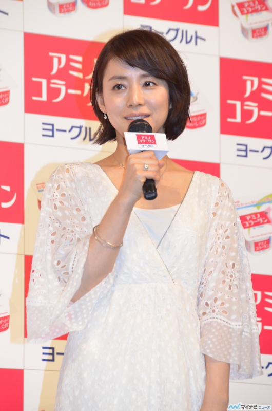 【芸能】石田ゆり子、ヨーグルトCMでチャーミングな妻を熱演！（画像あり）　