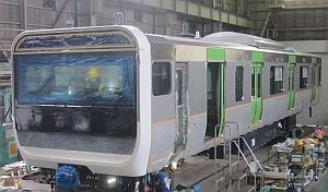 E235系、山手線新型通勤電車は「sustina」大都市向け通勤車両の量産型第1号