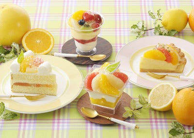 銀座コージーコーナーが柑橘をテーマにした新作スイーツ9品を発売