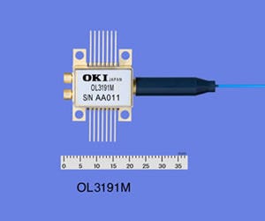 OKIセミ、波長1.3μm帯43Gbps変調器付きレーサを開発