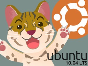 クリアなヤマネコがくっきりと - Ubuntu 10.04 LTS β2が登場