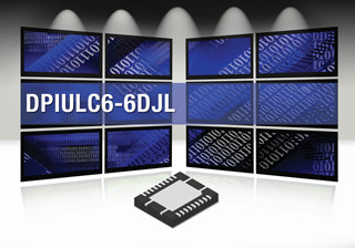 STMicro、DisplayPortインタフェース専用の統合型ESD保護ICを発表
