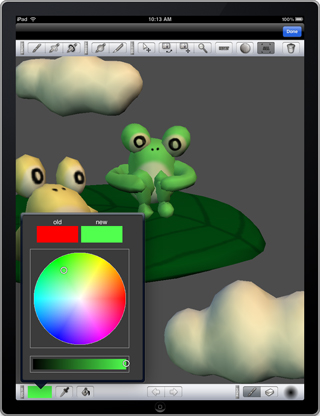 ペイント感覚で3Dモデルを製作できるiPad/iPhone用アプリ「Sunny 3D」