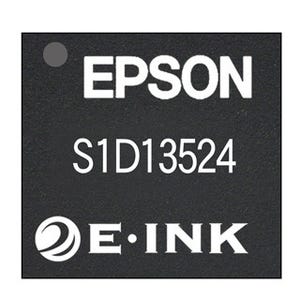 エプソン、E Inkのカラー電子ペーパーに対応したコントローラICを発表