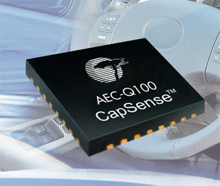 Cypress、タッチスクリーンおよびセンシングコントローラがAEC-Q100に適合