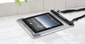 お風呂やキッチンでiPad -タッチ操作対応のマルチ防水ケースリリース
