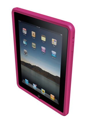 iPadの音を正面から聞けるケース「Sumajin INK Silicon Case for iPad」
