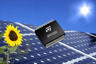 STMicro、太陽電池パネルの電力供給効率を向上させるICを発表