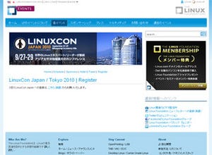 Linux Foundationが「LinuxCon Japan 2010」の見どころを紹介