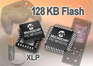 Microchip、28pinパッケージに128KB Flashを搭載した8bit MCUを発表