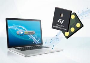 STMicro、MEMSステレオ・マイクロフォンを発表