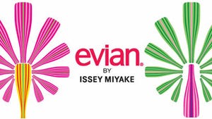 ISSEY MIYAKEデザインの『2011「エビアン」デザイナーズボトル』発売