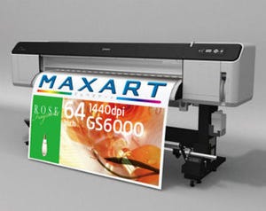 64インチ対応MAXART「GS6000」-8色エコソルベントGSインク搭載