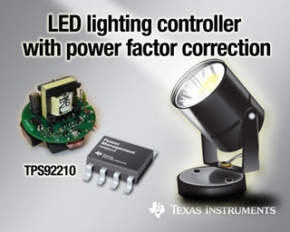 TI、一般LED照明向けPWMコントローラを発表