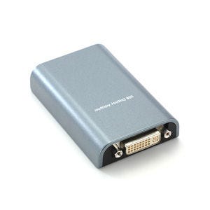 サンワダイレクト、USB接続でマルチディスプレイを実現できるアダプタ