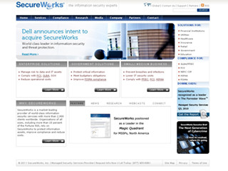 米デル、セキュリティソリューションベンダー SecureWorksを買収