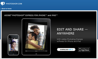 米アドビ、iPhone/iPadアプリ「Adobe Photoshop Express 1.5」提供開始