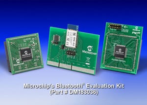 Microchip 16/32bit PIC用のBluetooth Kitを発表