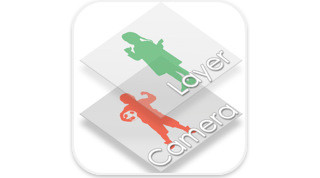 イメージ検索した画像で合成写真を作成-iPhoneアプリ「Layer camera」