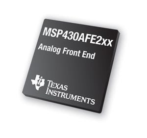 TI、アナログフロントエンドを搭載したMSP430を発表