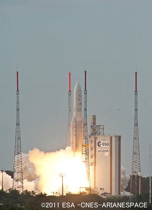 三菱電機製造の商用通信衛星「ST-2」、静止軌道への投入に成功