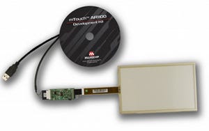 Microchip、USB接続の抵抗膜タッチスクリーンコントローラを発表