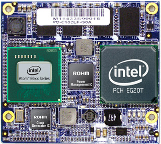 TED、Atom E600番台を搭載したCoreExpress CPUモジュールを発表
