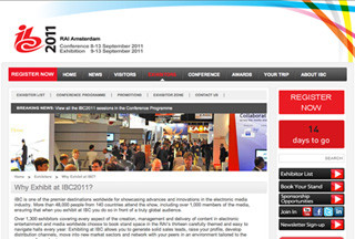 アドビ、国際放送機器展「IBC 2011」での展示概要を発表