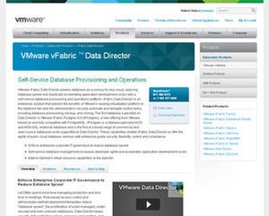 米VMware、ポリシーベースのDB構築/管理基盤「vFabric Data Director」発表
