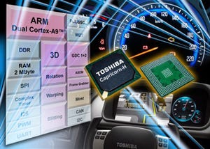 東芝エレクトロニクス、車載向けにDual Cortex-A9コントローラを発表