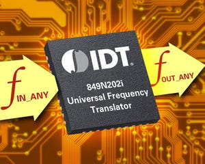IDT、入力によらずに任意の出力に設定可能な周波数変換デバイスを発表