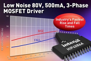 Intersil、高速/小型の3フェーズ・ブリッジドライバを発売