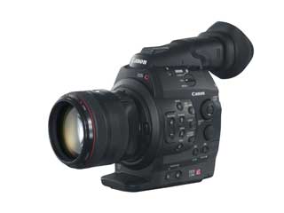 新システムで映像制作市場に本格参入 - キヤノン、「EOS C300」など発表