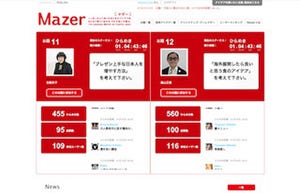 "ひらめき"を公募するアイデアオークションサイト「Mazer」始動