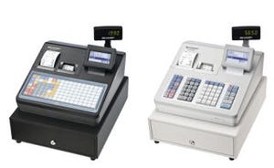 シャープ、クレジットカードや電子マネー決済に対応した電子レジスタを発売