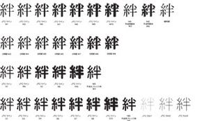 ニィス、2011年の"今年の漢字"「絆」フォントを無料配布
