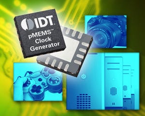 IDT、pMEMS技術を使ったPLLクロックジェネレータを発表