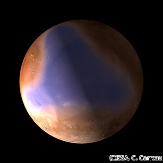 火星に海の存在を示す有力な証拠が発見される - ESAが発表