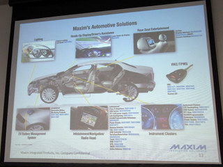 電子化の進展がビジネスを拡大させる - 自動車分野に幅広く注力するMaxim