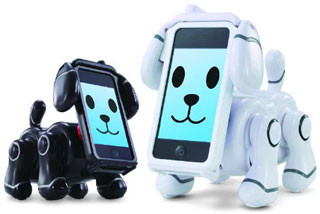 バンダイ、顔がiPhoneのペットロボット「スマートペット」を4月28日に発売