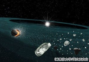 惑星形成の途上か -国立天文台など、石英質の塵が周囲に存在する恒星を発見